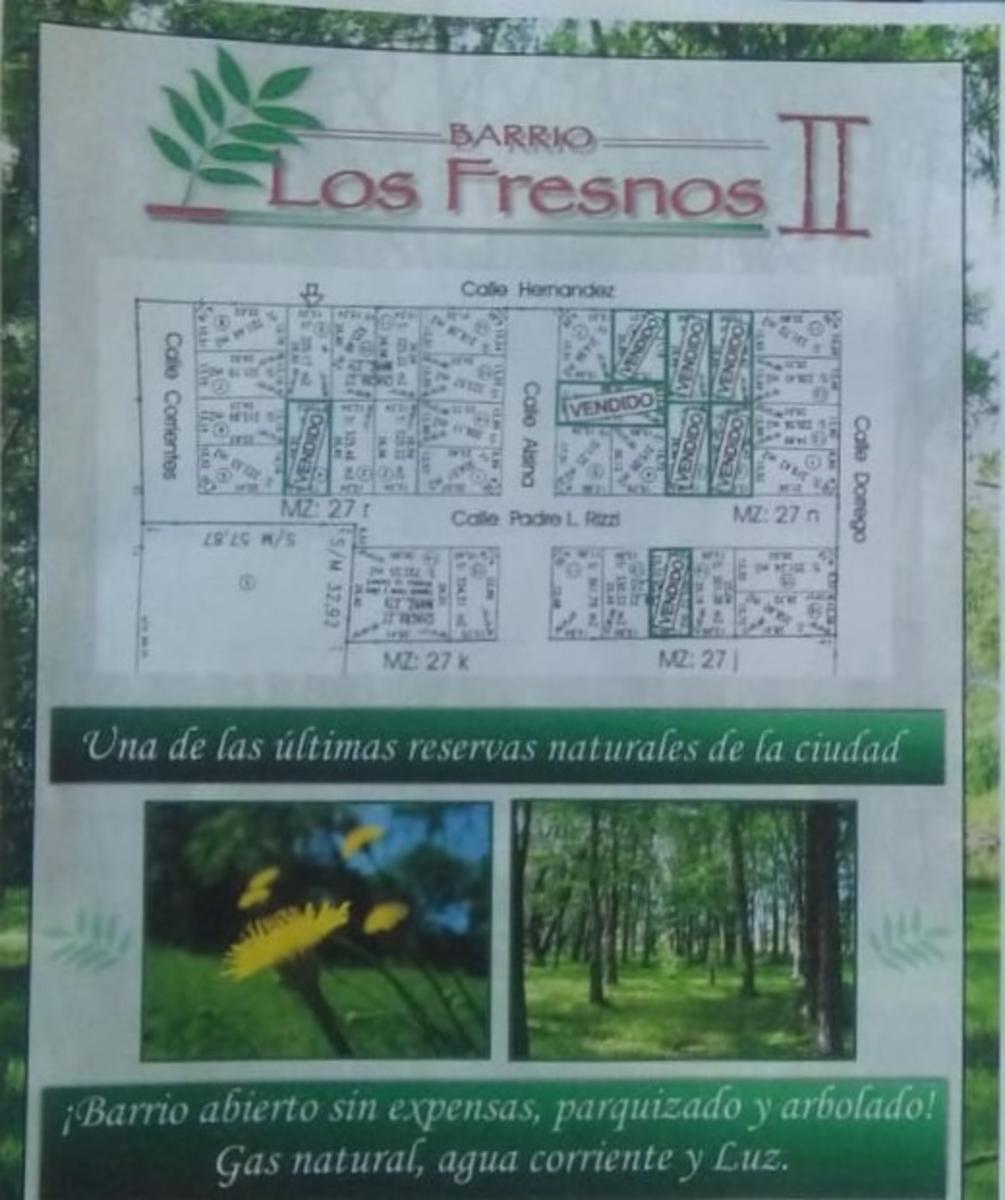 Lote de 325,17 m2 en venta en barrio Los Fresnos. — foto 11