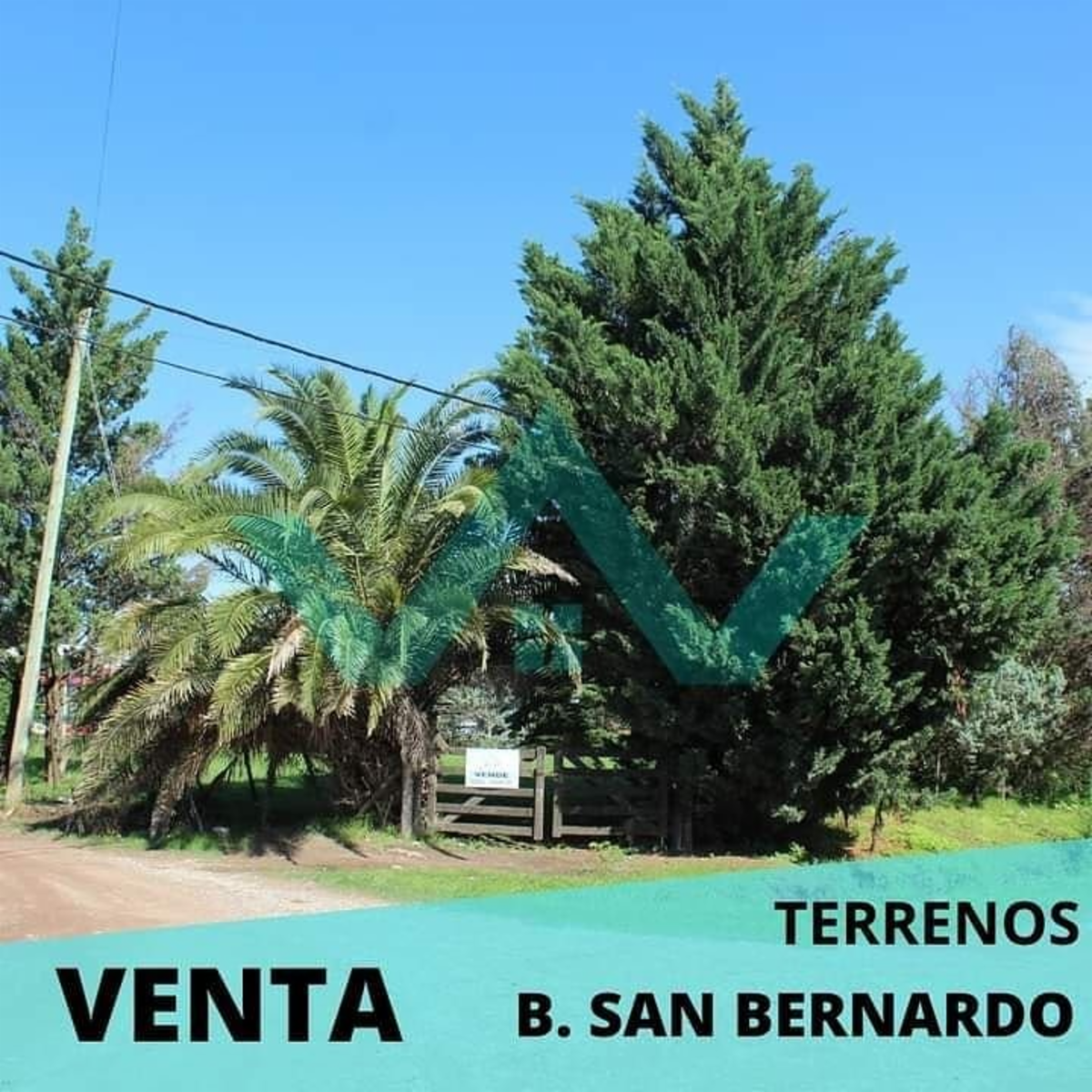 B. San Bernardo (2 lotes, linderos 237m2 c/u 30.000 USD).