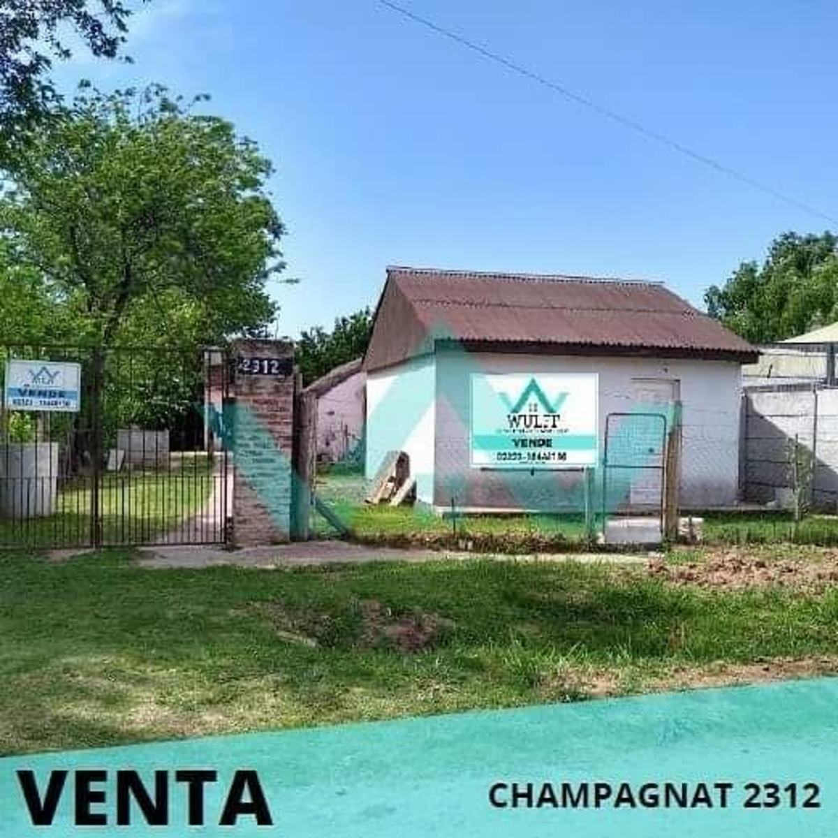 Dos Casas en VENTA Champagnat sobre lote propio 30.000 USD.