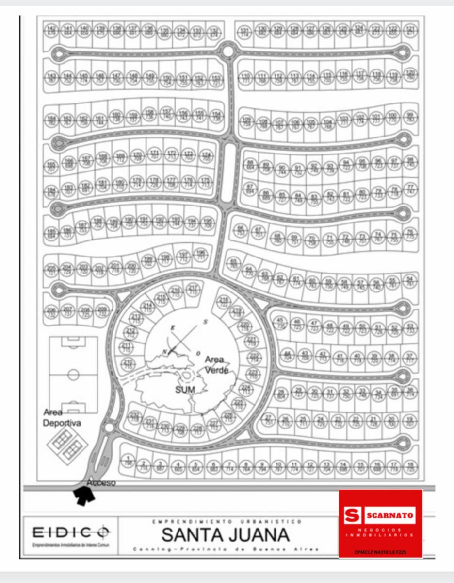 Venta de lote - BARRIÓ SANTA JUANA — foto 8