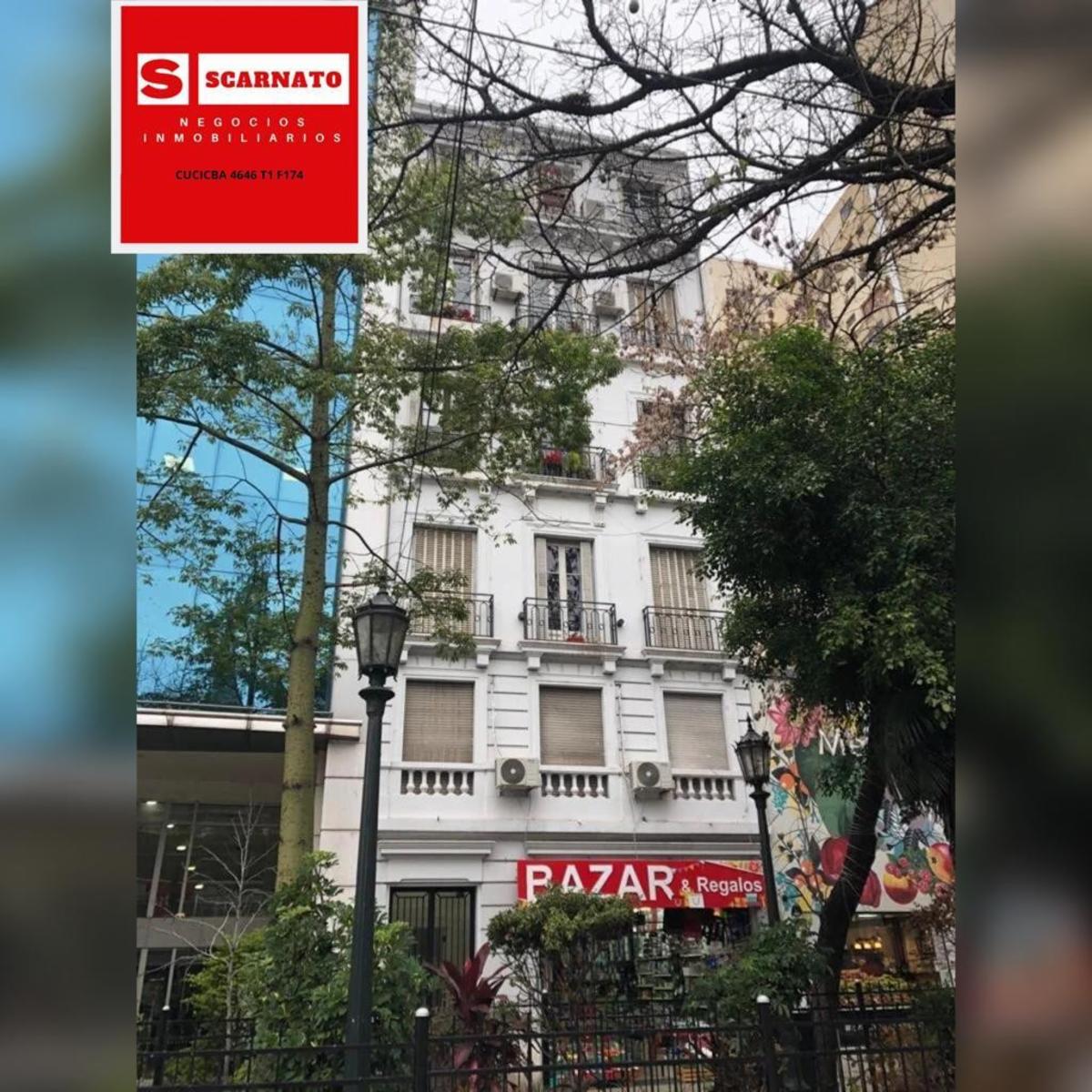 Venta depto. 2 Amb. 39 M2. En hermoso edificio de estilo. Sobre Av Córdoba.