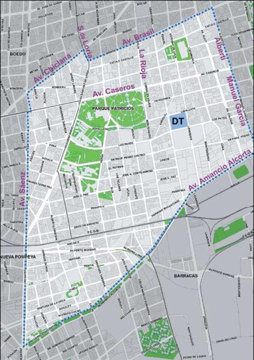 Excelente lote de 8.66(m) de Frente x 50 (m) en venta. Parque Patricios - Distrito Tecnológico - 18