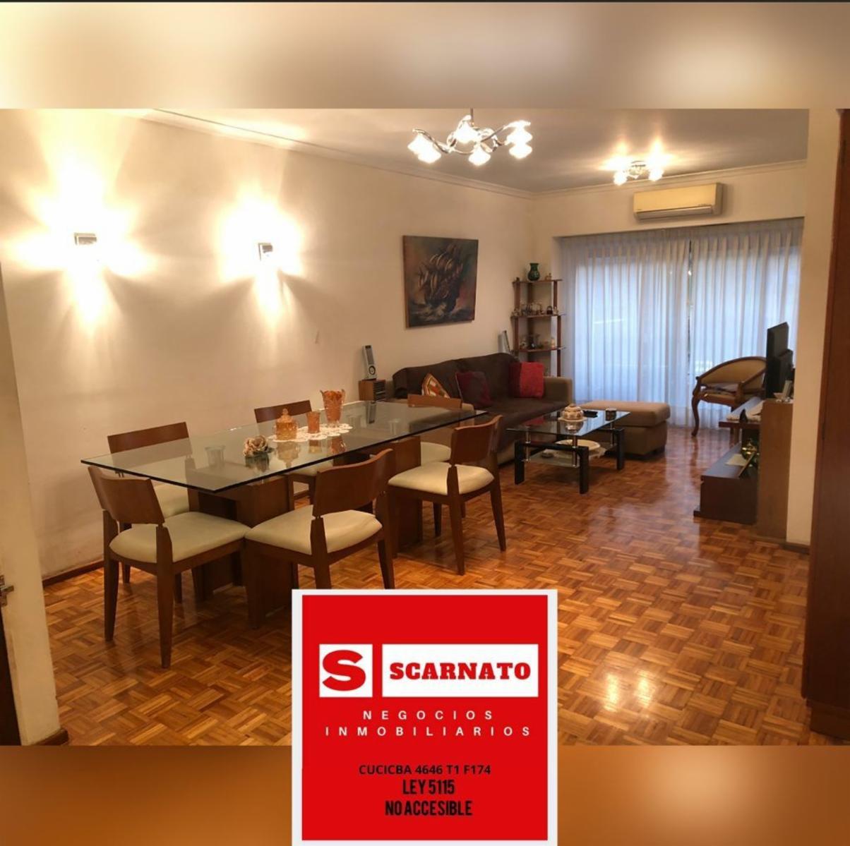 VENTA SEMIPISO 4 AMB, PALIER PRIVADO, BALCÓN, PATIO, COCHERA Y BAULERA CABALLITO