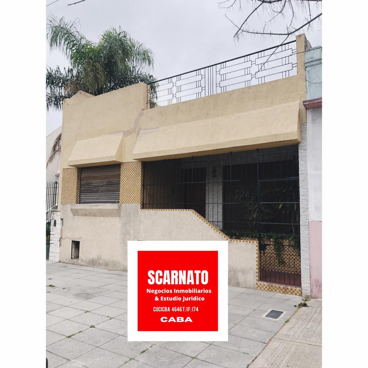 Venta casa en lote propio 8,66x24. 4 ambientes