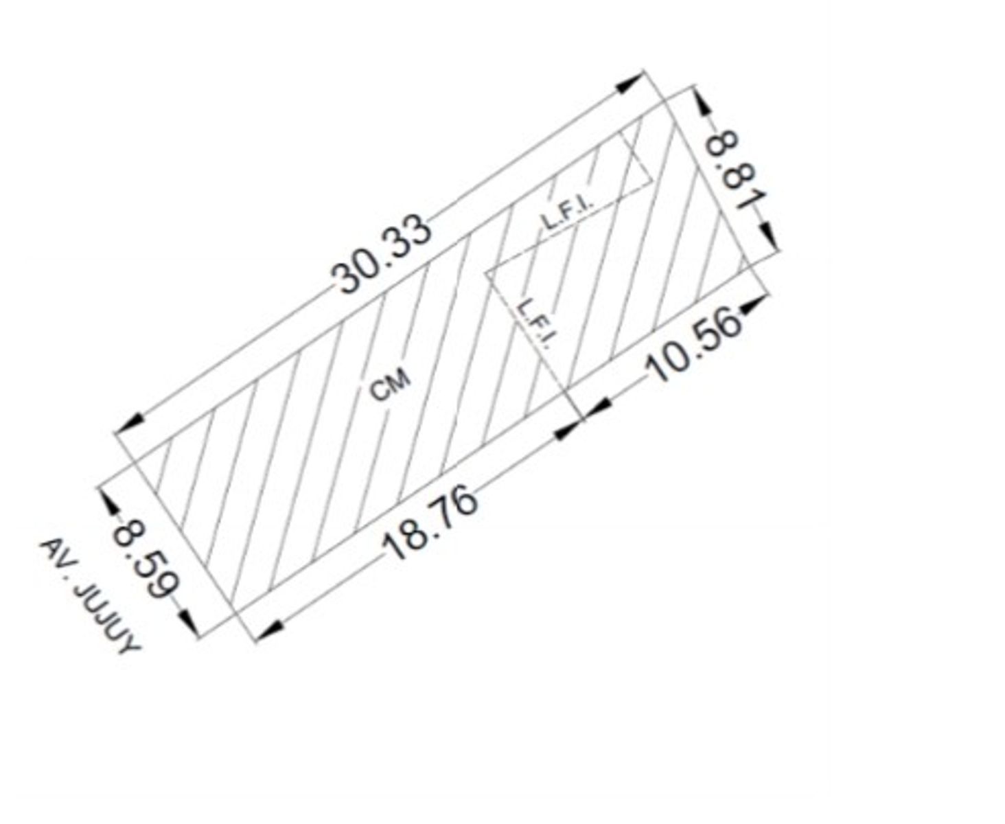 Lote en venta. Sobre A. jujuy. Distrito Tecnológico - 1