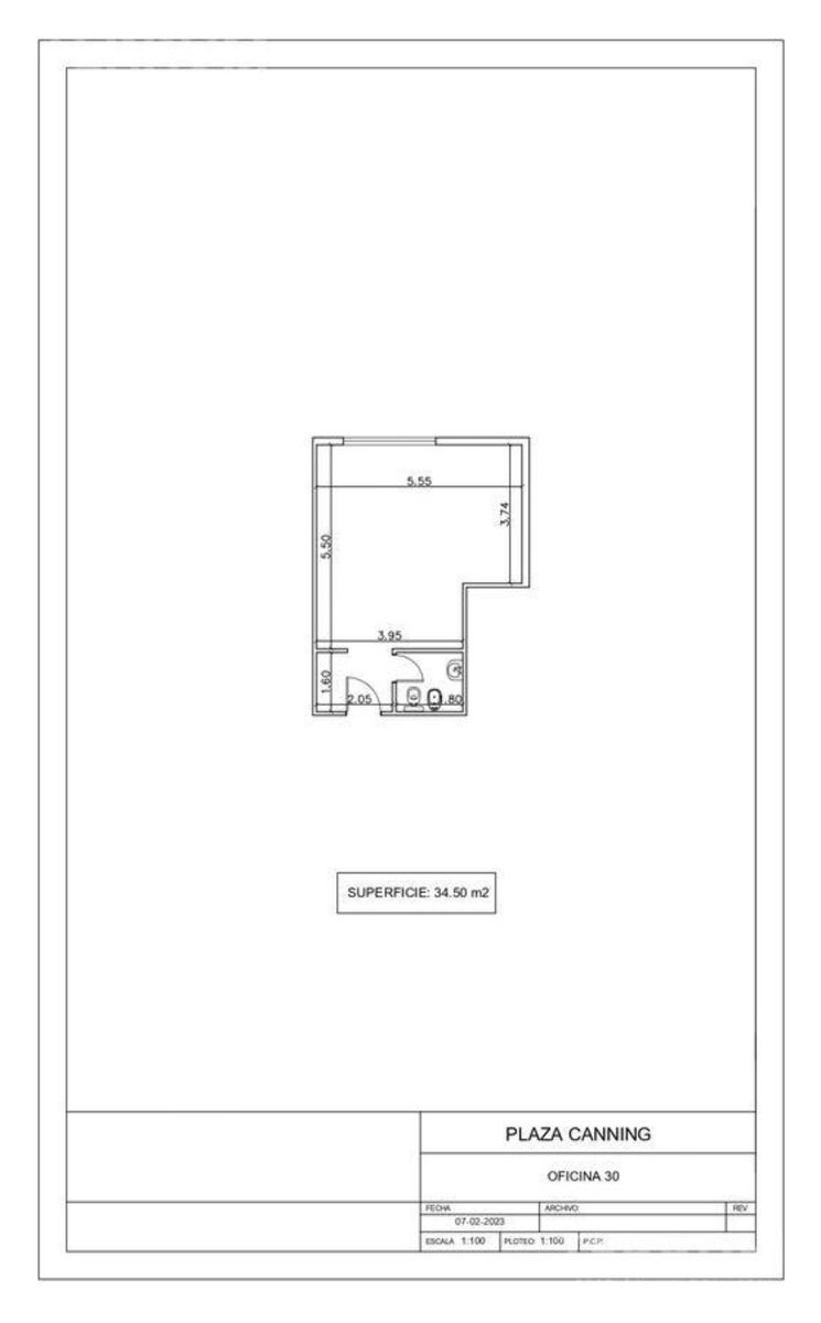VENTA DE OFICINA PLAZA CANNING - 12