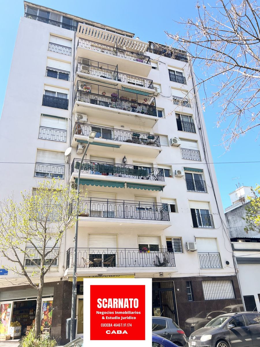 Venta depto 3 amb, al frente con balcón. — foto 9