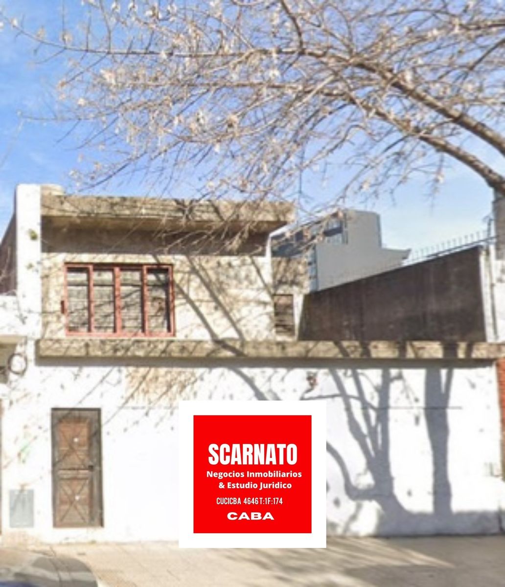 Venta casa en lote de propio 9x40. Refaccionar