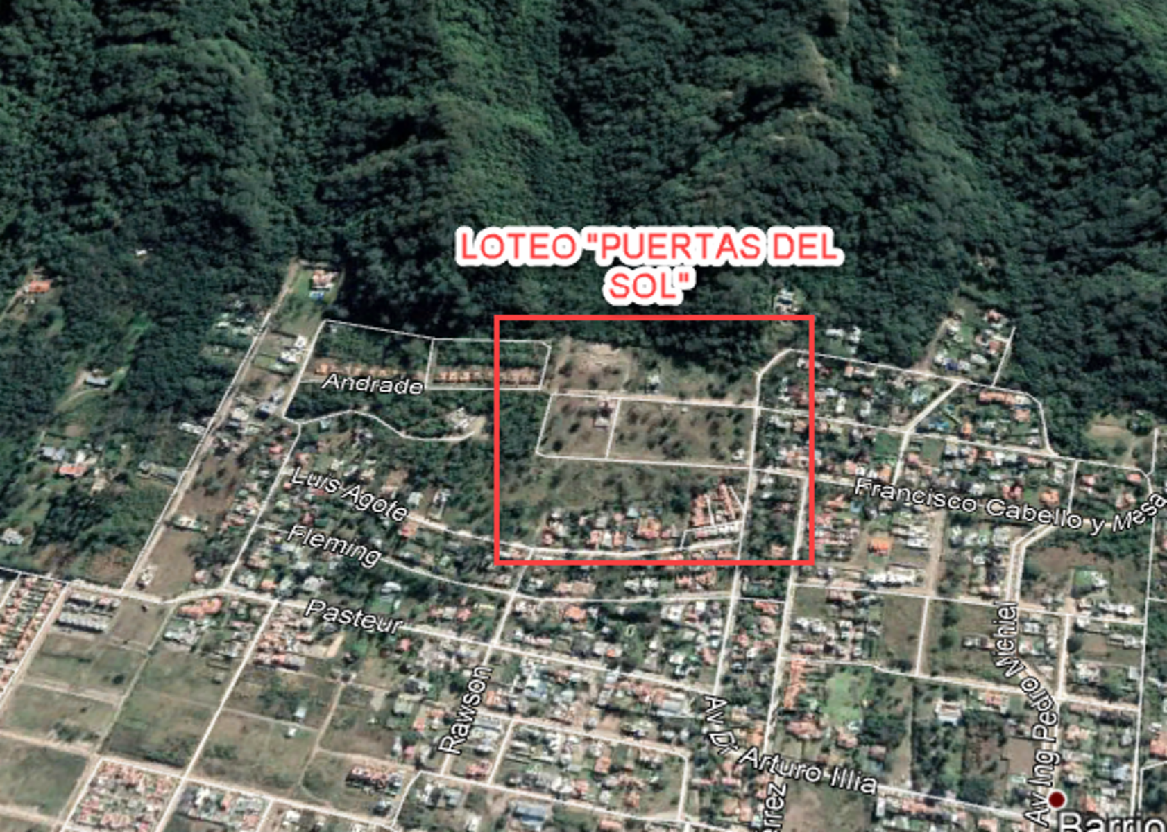 LOTEO EN BARRIO RESIDENCIAL LOS PERALES - 1