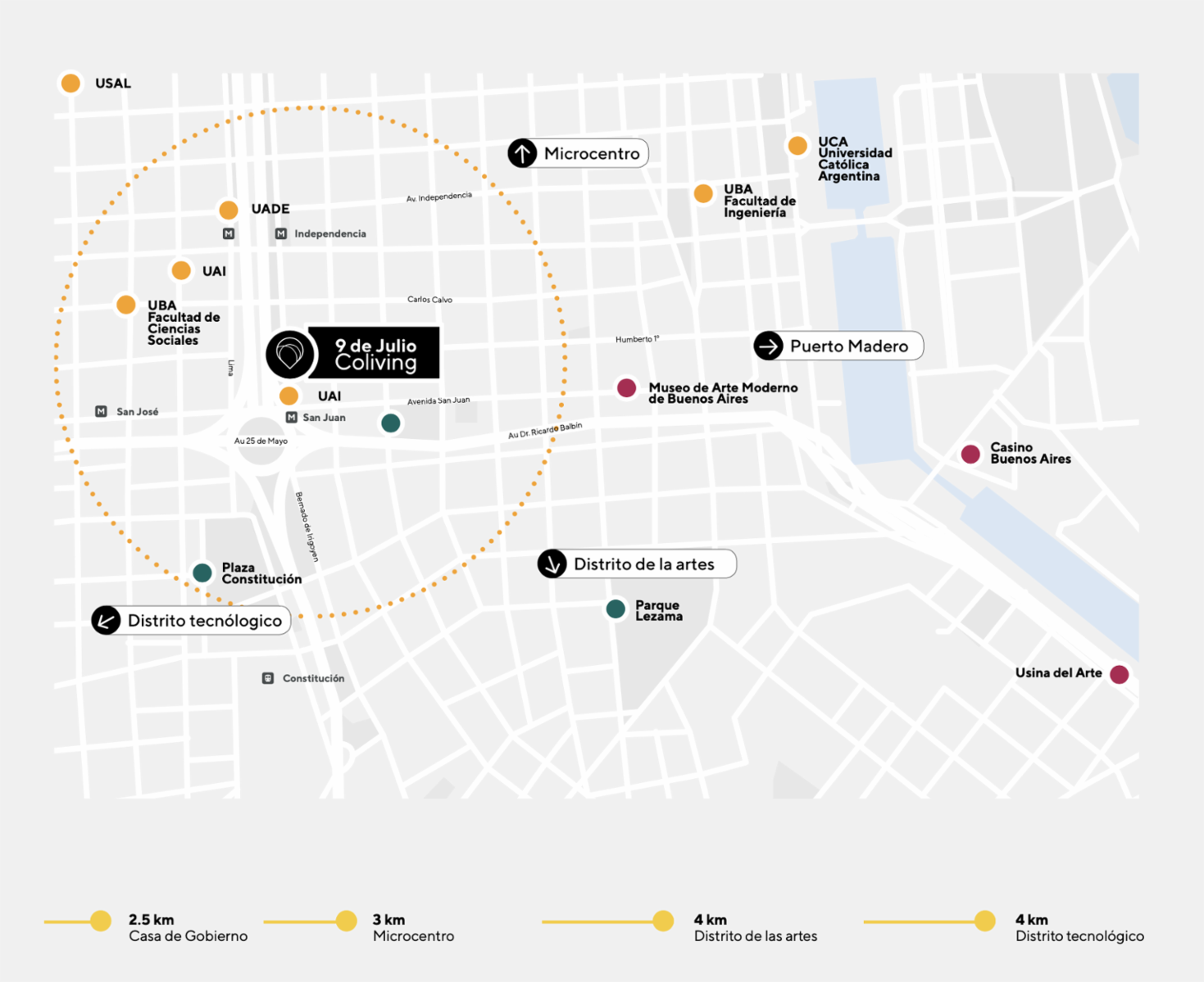 Hermoso studio CoLiving 9 de Julio — foto 10