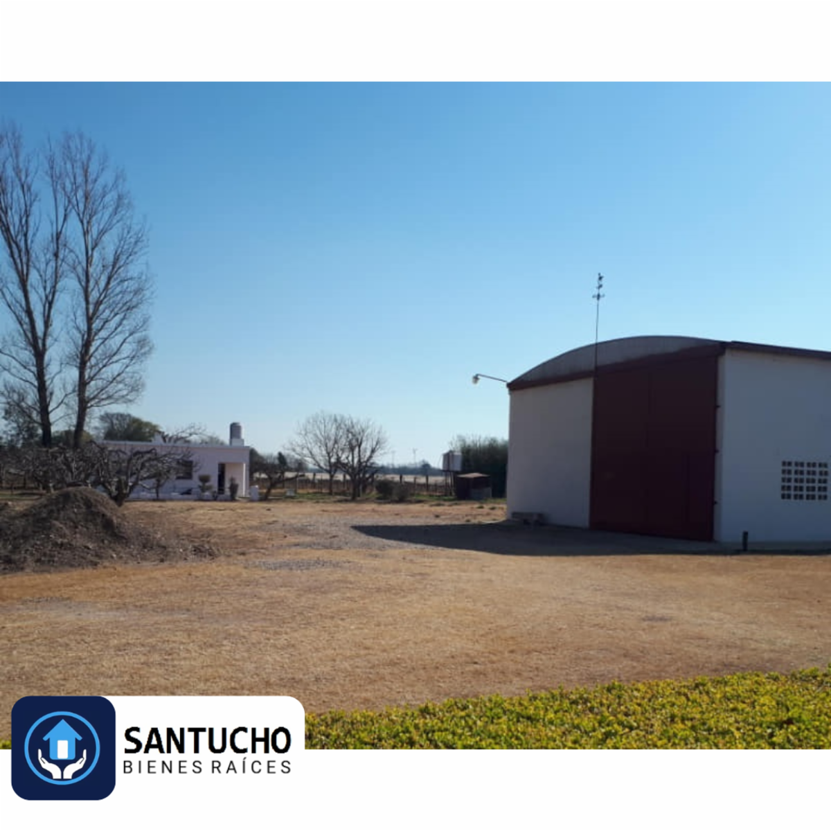 ATENCIÓN/ IMPORTANTE PROPIEDAD EN VENTA: CASA QUINTA PRINCIPAL + CASA SECUNDARIA + GALPÓN + 7 HCT. PARA LA SIEMBRA - 50