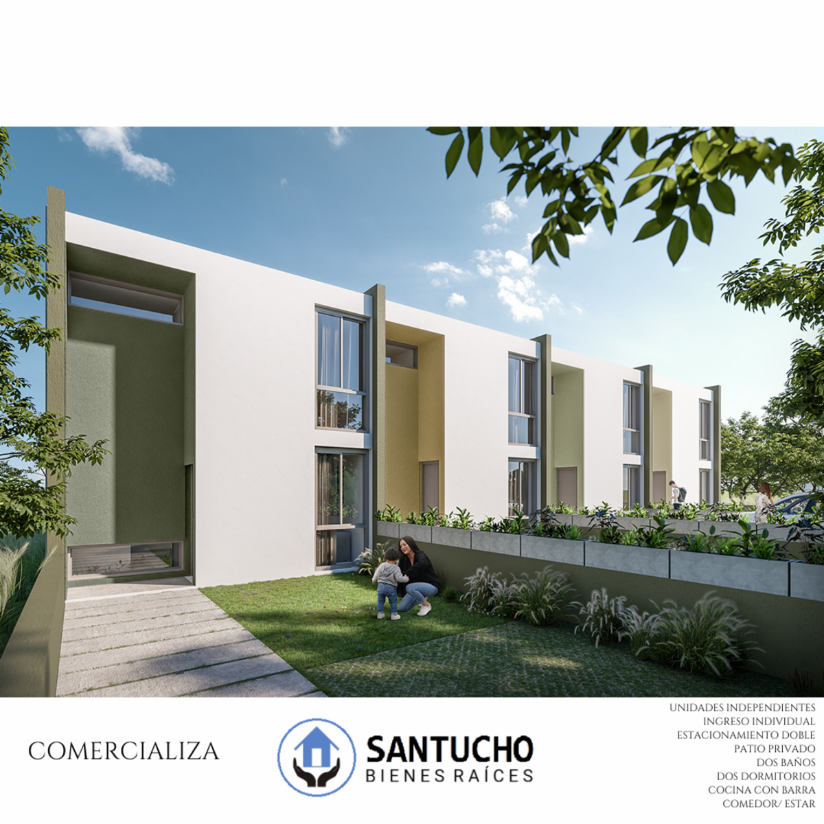 PROPIEDAD EN VENTA: 4 CASAS LOS NOGALES - 2
