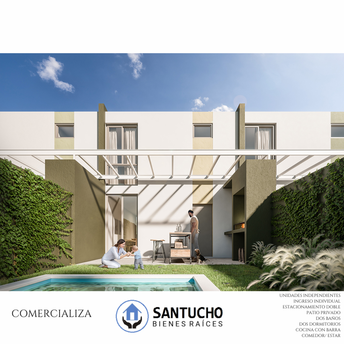 PROPIEDAD EN VENTA: 4 CASAS LOS NOGALES - 3