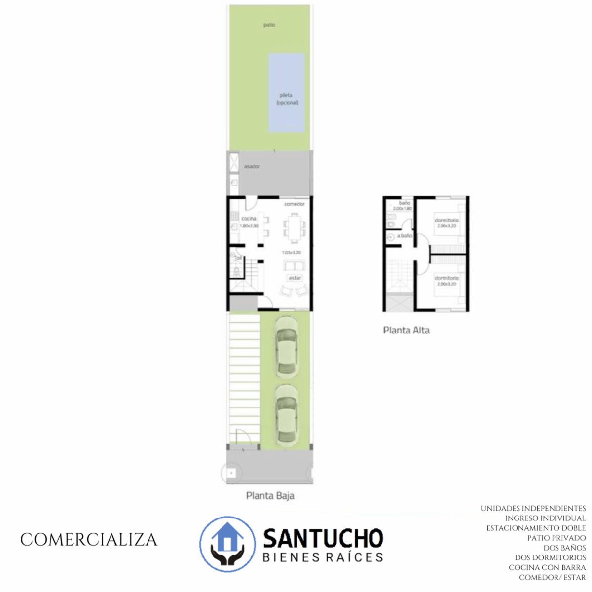 PROPIEDAD EN VENTA: 4 CASAS LOS NOGALES - 6