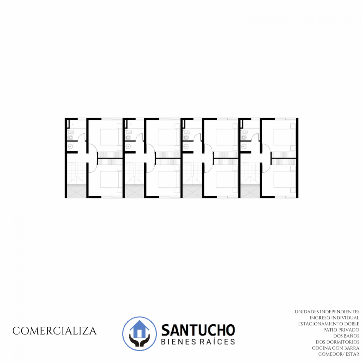 PROPIEDAD EN VENTA: 4 CASAS LOS NOGALES - 8