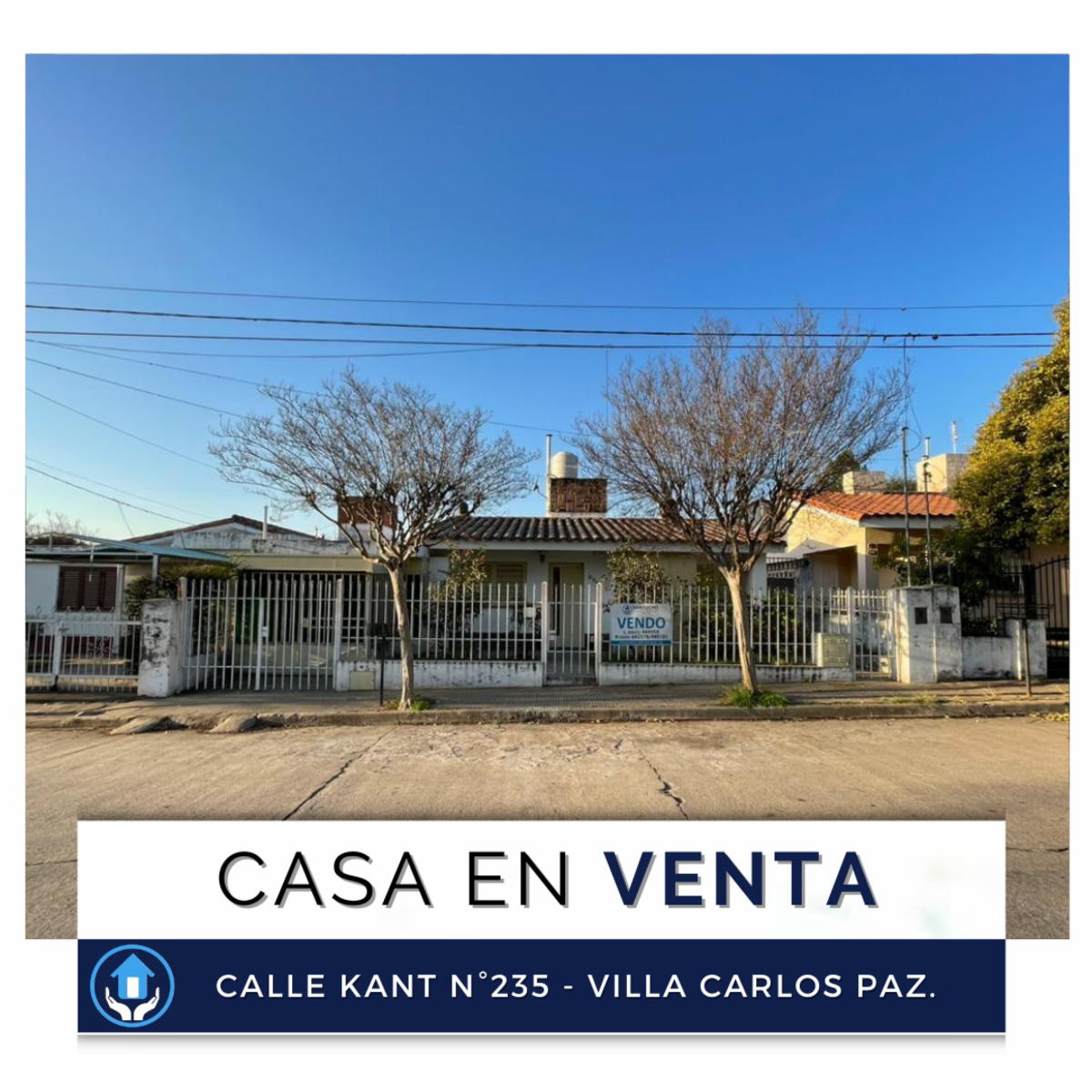 ATENCIÓN/ PROPIEDAD EN VENTA: CASA