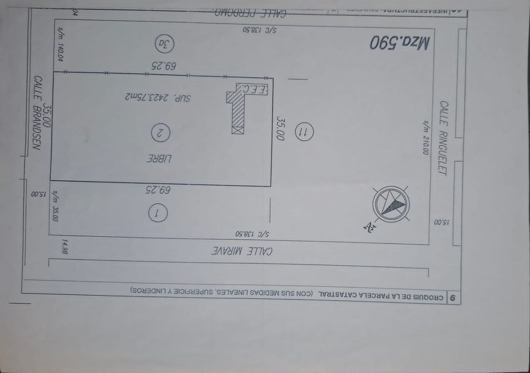 Terrenos +4.800m2 EN VENTA, Av. Brandsen 3800, Ituzaingó norte. Ideal inversor
