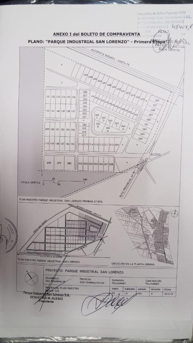 Lotel en parque industrial San Lorenzo para la venta — foto 3