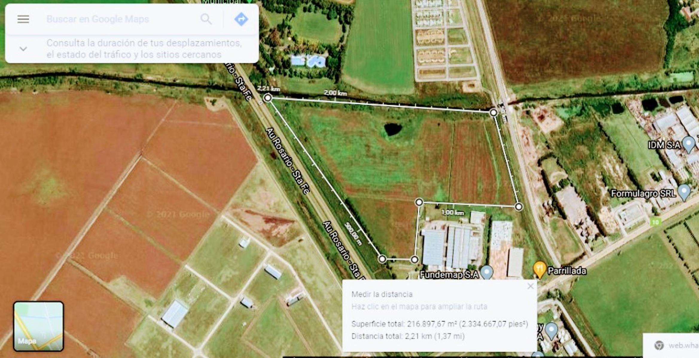 Excelente lote industrial en acceso norte de San Lorenzo — foto 2