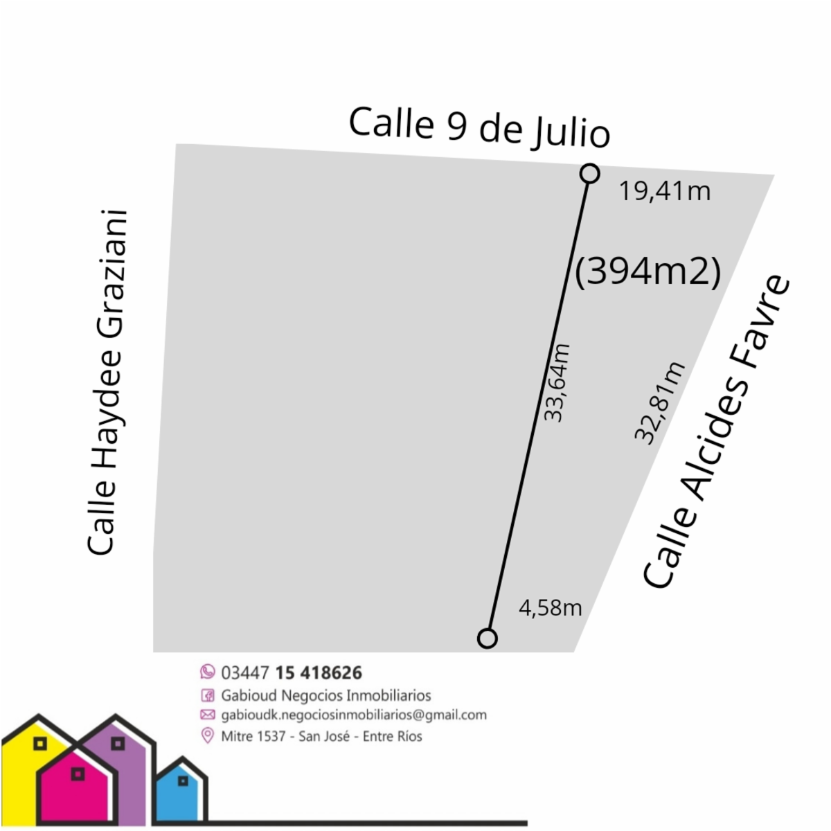 LOTE EN ESQUINA EN LA CIIUDAD DE SAN JOSE