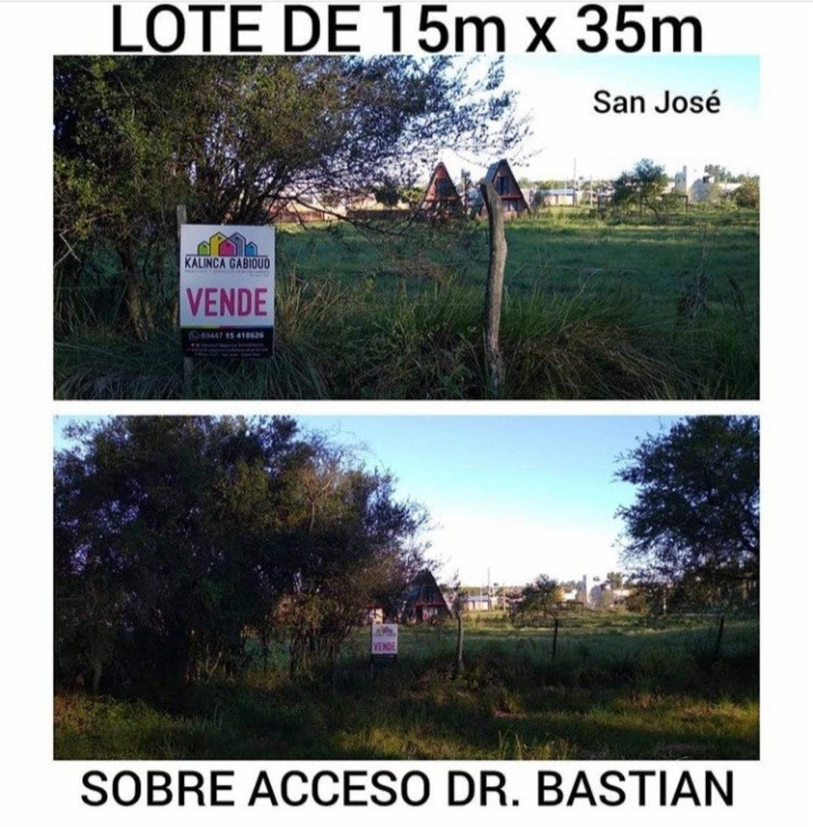 LOTE DE 525M2 (5,00M X 35,00M)