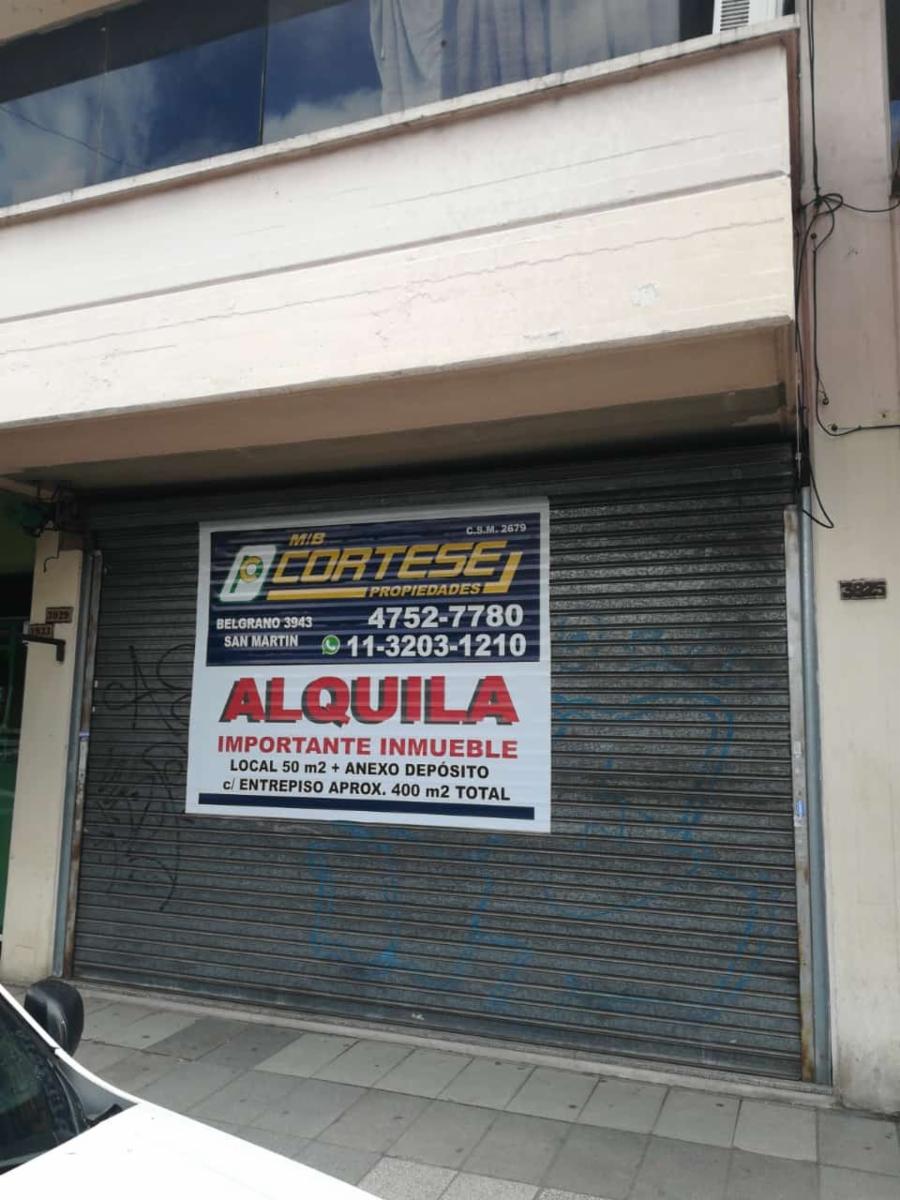 Alquiler San Martin ctro Local 50mts + anexo con entrepiso 400mts — foto 9
