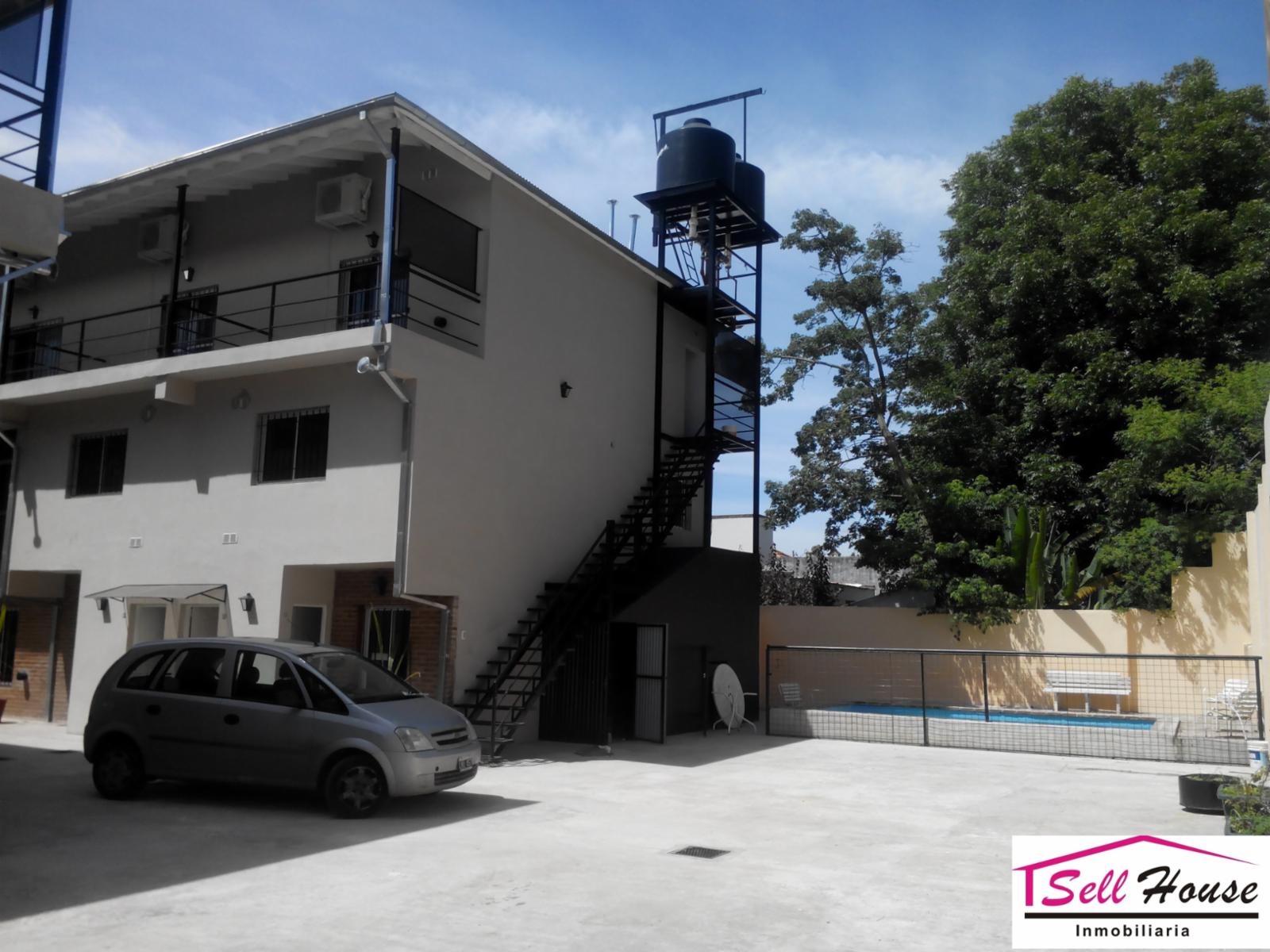 DEPTO 2 AMB.TIPO LOFT CON COCHERA , COMPLEJO CON PISICINA 2 PISO POR ESCALERA.SIN EXPENSAS NI ABL - 16