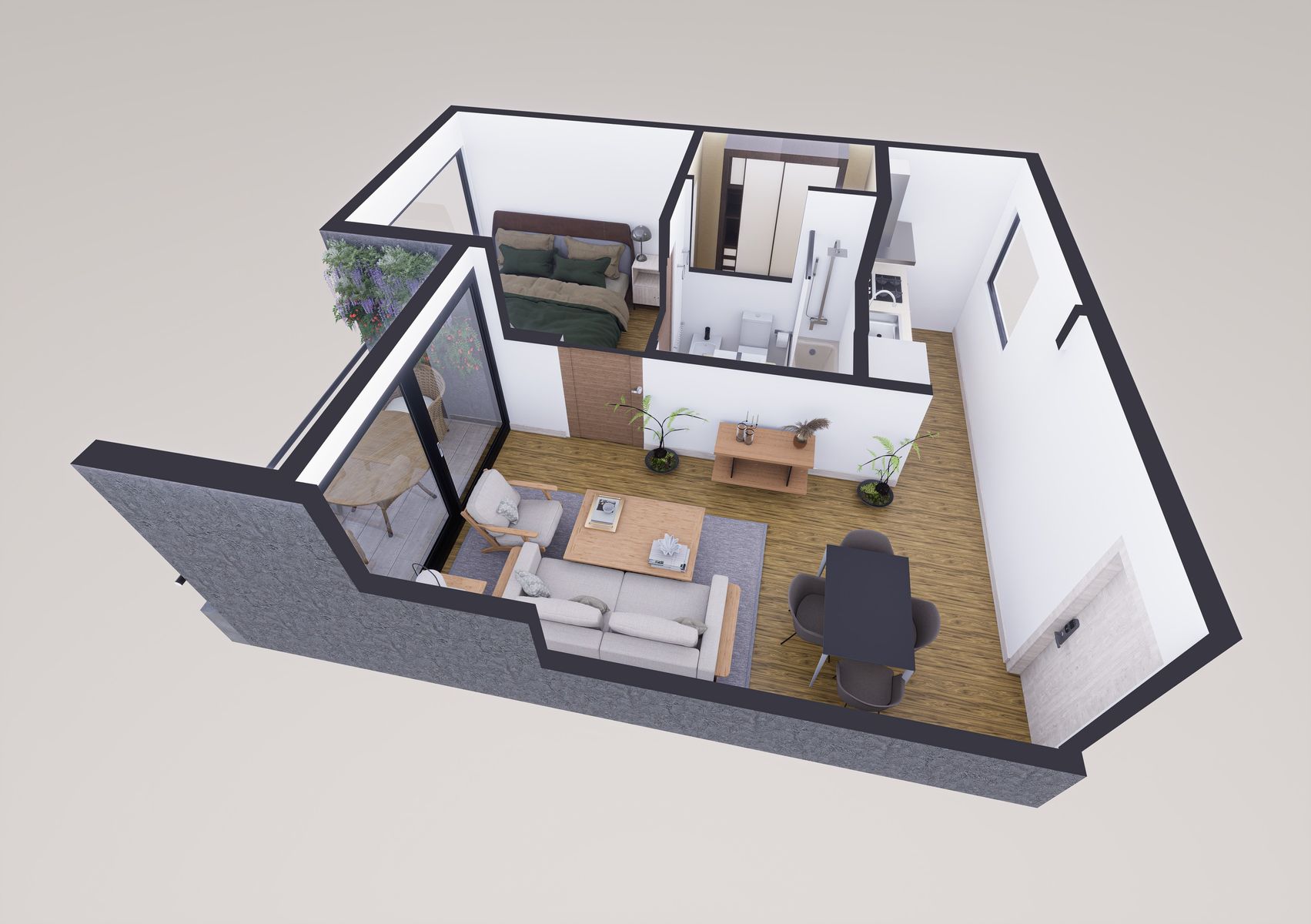 DEPARTAMENTO EN CONSTRUCCION 2 AMB - CASEROS - TRES DE FEBRERO — foto 5