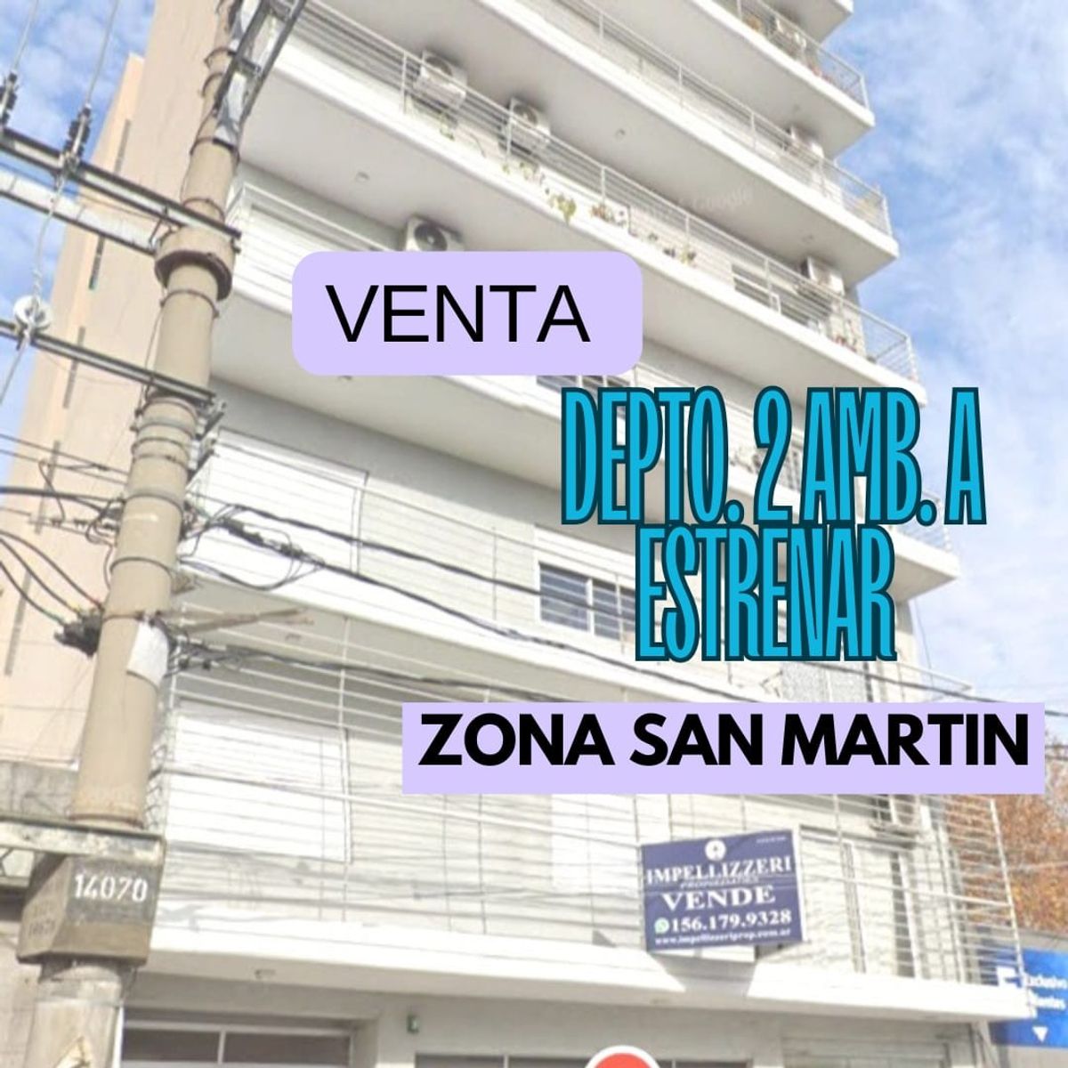 Venta Depto 2 Ambientes A Estrenar. Zona San Andres.