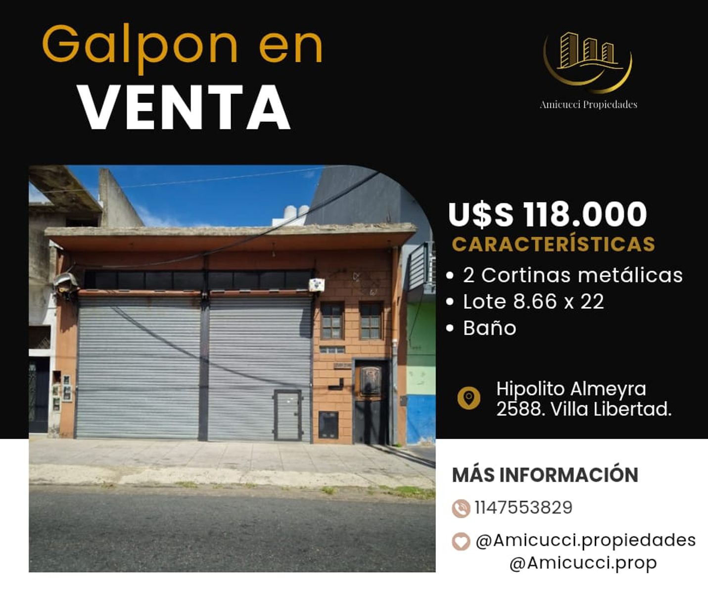 Venta Galpon. Zona Villa Libertad. - 7