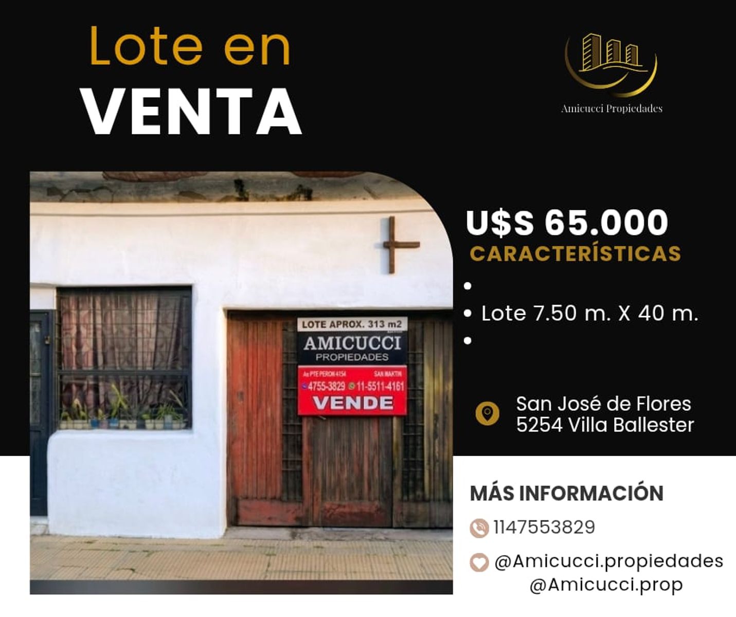 Venta De Lote. Zona Villa Ballester. - 3