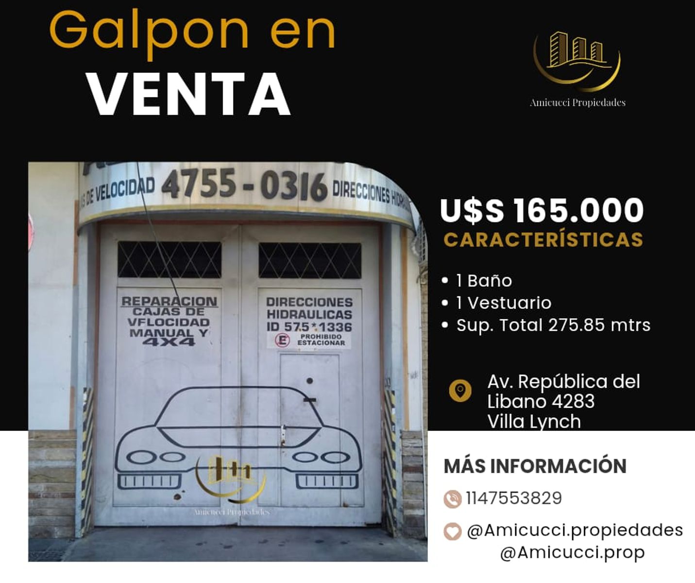 Venta Galpon Zona Villa Lynch - 8