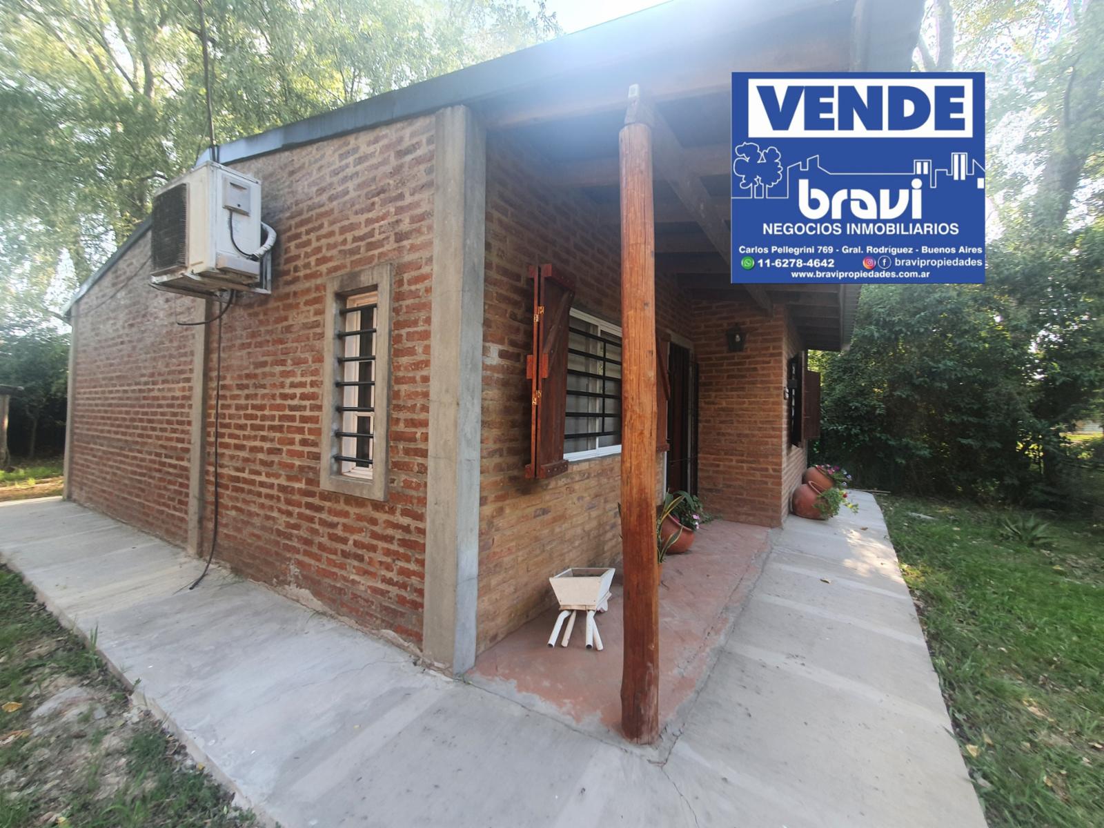 VENTA CHALET EN GRAL RODRIGUEZ