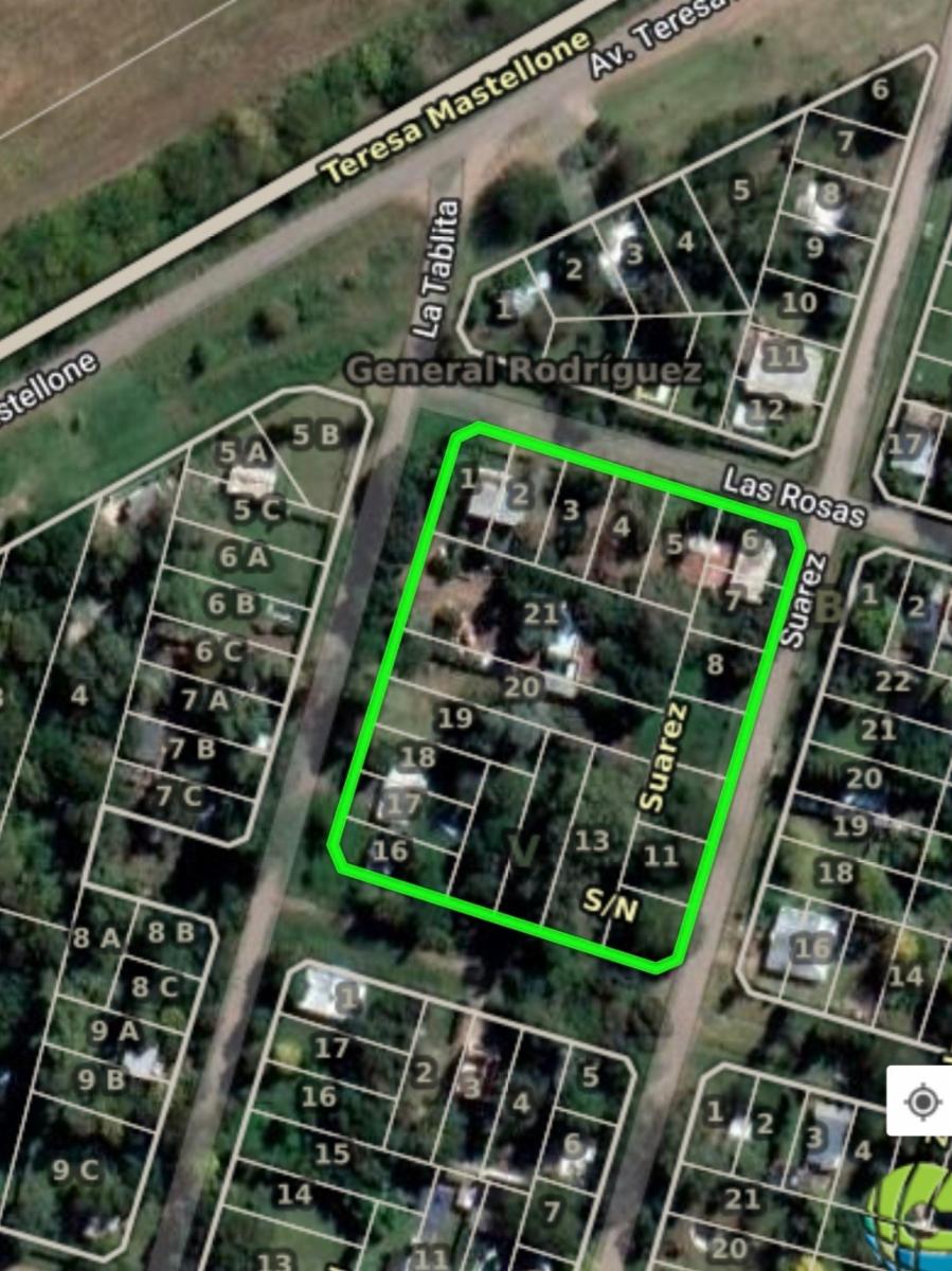 Lotes desde 250 a 550 m2 Barrio Granaderos Gral Rodriguez