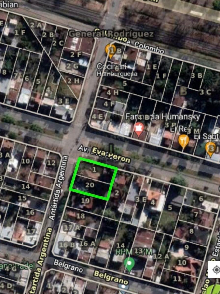 Excelente esquina en Gral Rodriguez Importante Chalet con pileta y Parrilla sobre 870 m2 de terreno. — foto 4