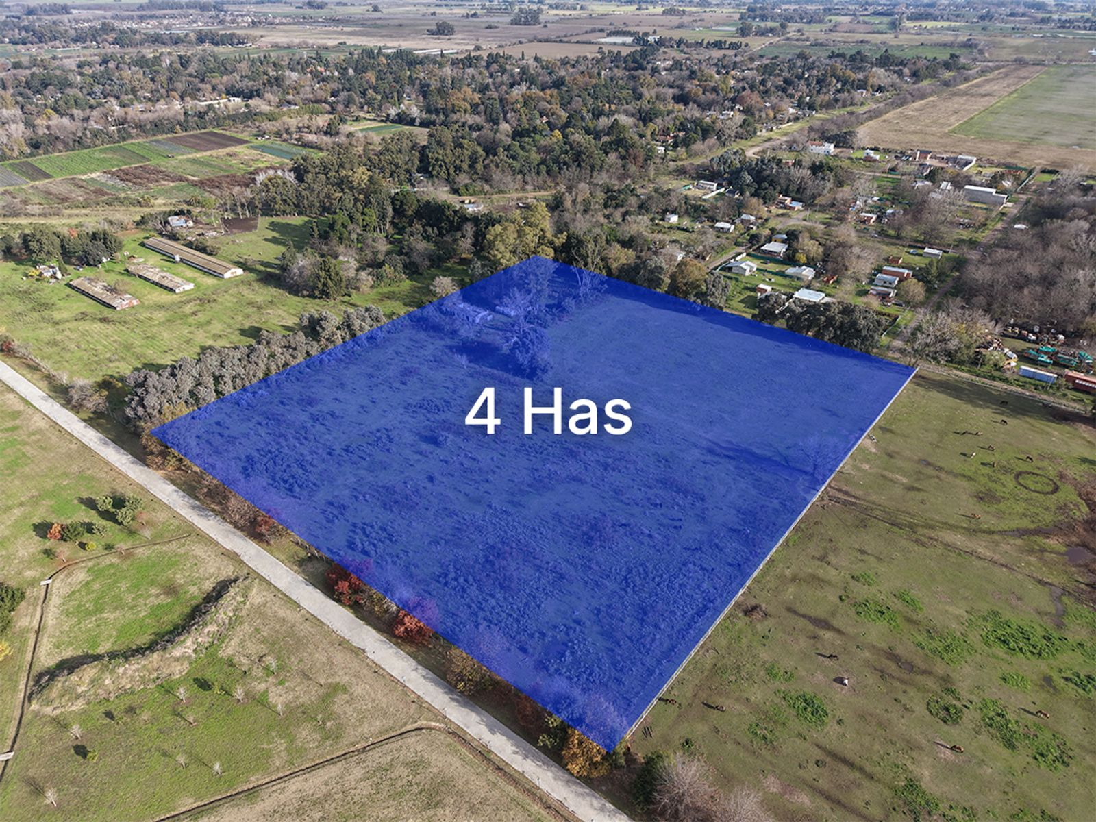 Campo 4has en Venta a 700 mts de Km 58 Autopista Acc. Oeste, Luján - 5