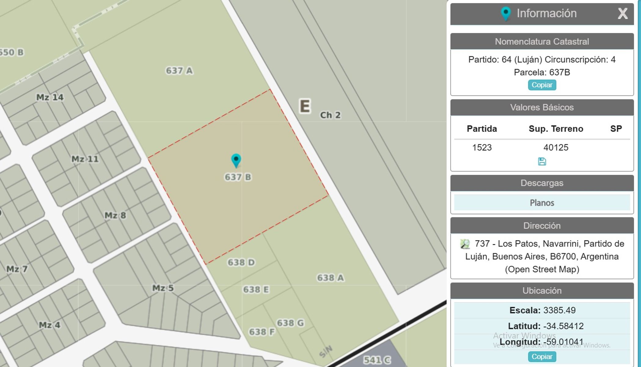Campo 4has en Venta a 700 mts de Km 58 Autopista Acc. Oeste, Luján - 6