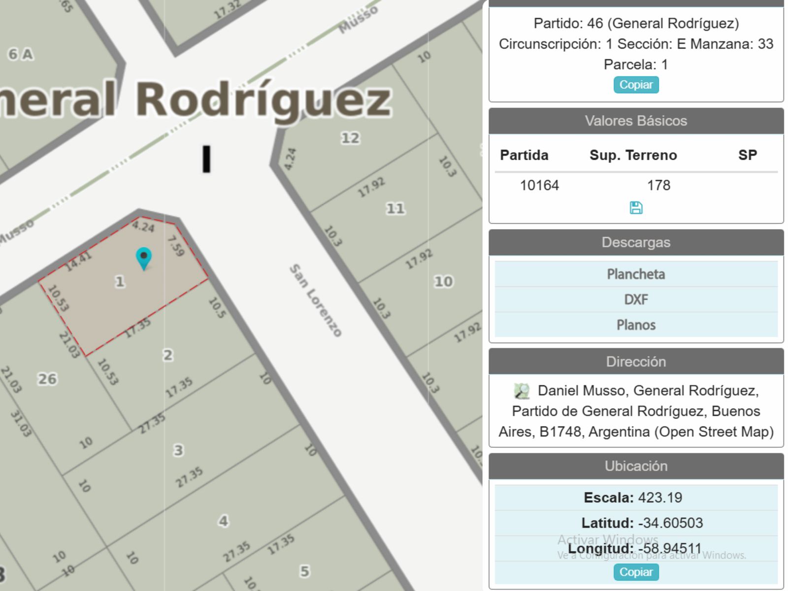 Terreno en Esquina P. Muso y San Lorenzo, General Rodríguez - 4