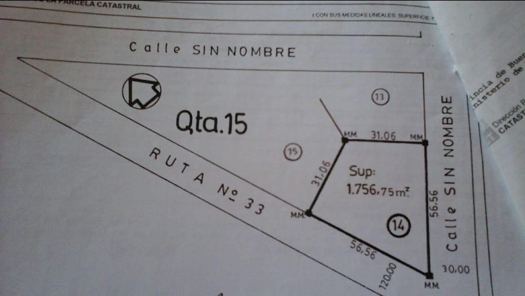 Venta de Lotes sobre Ruta 33 antes de la rotonda CaminoParqueSesquicentenario, una Puerta de Bahía Blanca — foto 2
